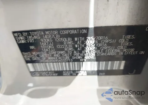 2005 Toyota Rav4 from USA, damaged, VIN JTEHD20V456033713